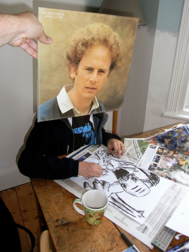 Art Garfunkel Sleeveface - Record Jacquet Illusion