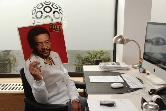 Office Sleeveface - The Art of Sleevefacing Bill Withers