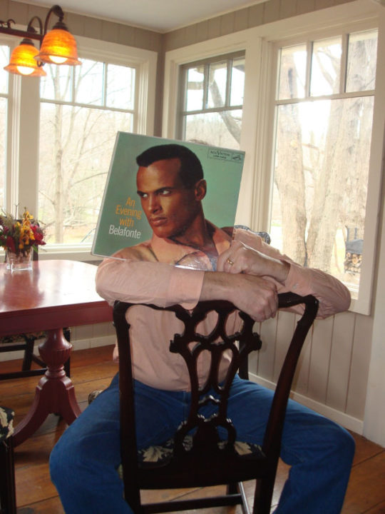 Harry Belafonte Sleeveface - Vinyl Record Cover Trick