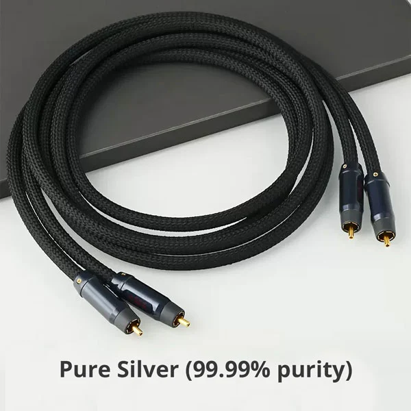 Pure Silver RCA Cable
