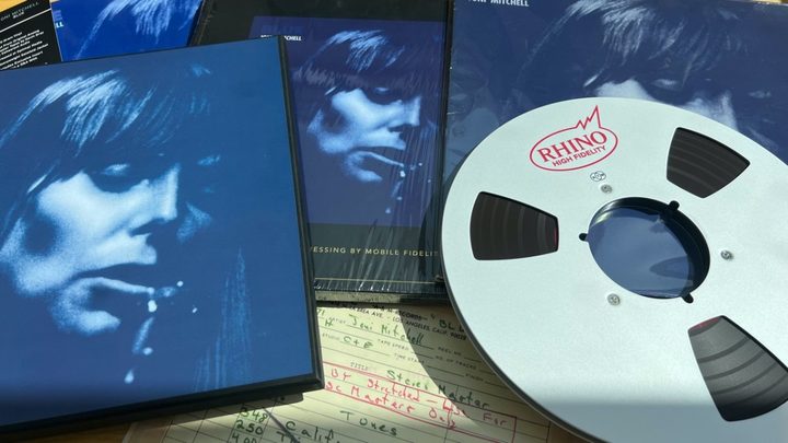 Joni Mitchell’s Blue on Rhino High Fidelity Reel-to-Reel