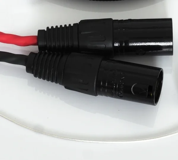 XLR phono connector detail