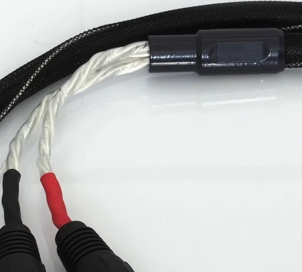 Phono cable aluminium splitter body