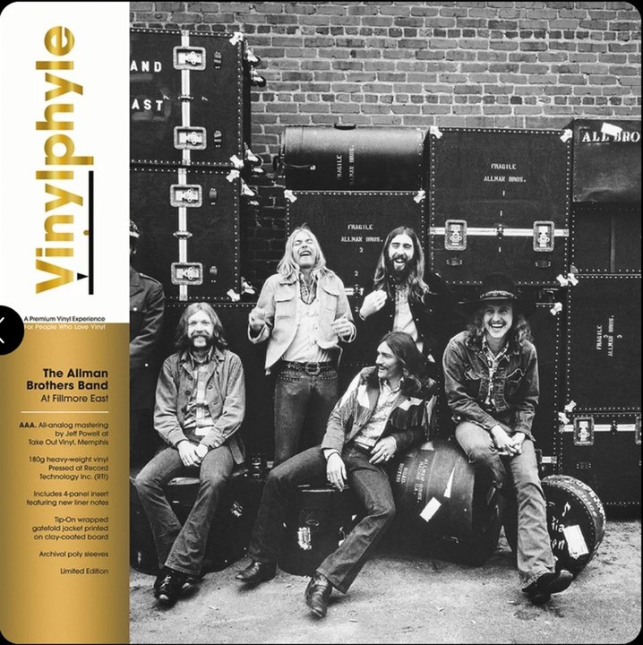 Does Vinylphyle’s Allman Brothers At Fillmore East Surpass the Piros Cut?